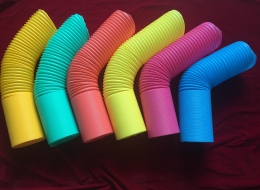 廠家直銷新彩色伸縮軟管